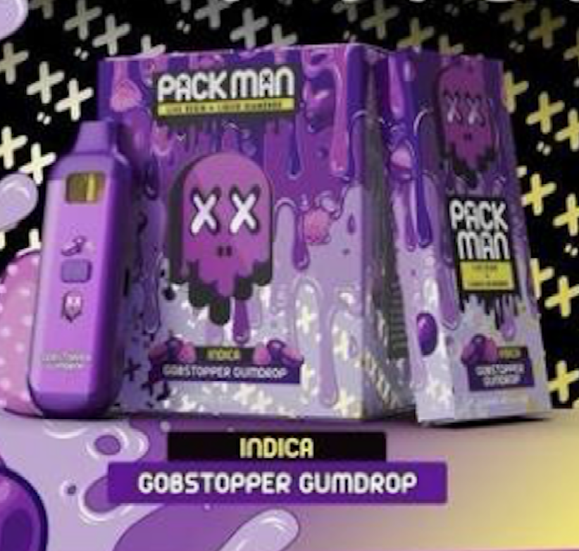 Packman Gobstopper Gumdrop Disposable